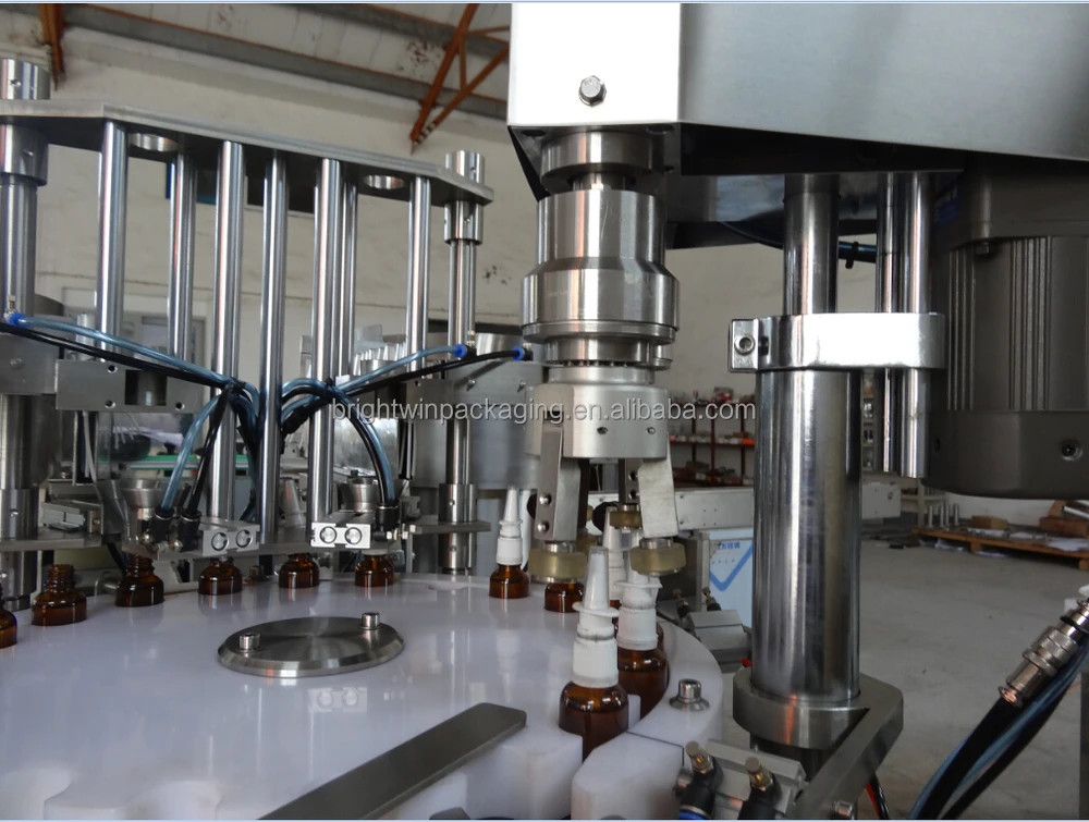 Gmp Standard Factory Sale Pharmaceutical Liquid Filling Capping Machine