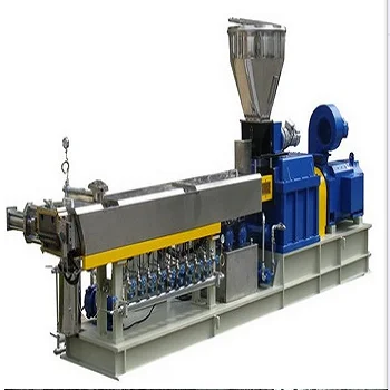 Parallel Co- Rotating Twin Screw Extruder For Pc+abs/pa+epdm/pbt/cpp ...