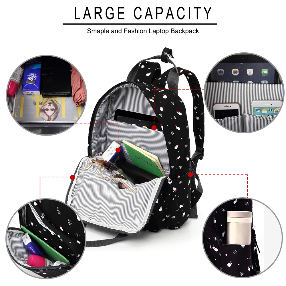 Comfortable Lady's Girl's Backpack For School,Daily Use,Woven Travel ...