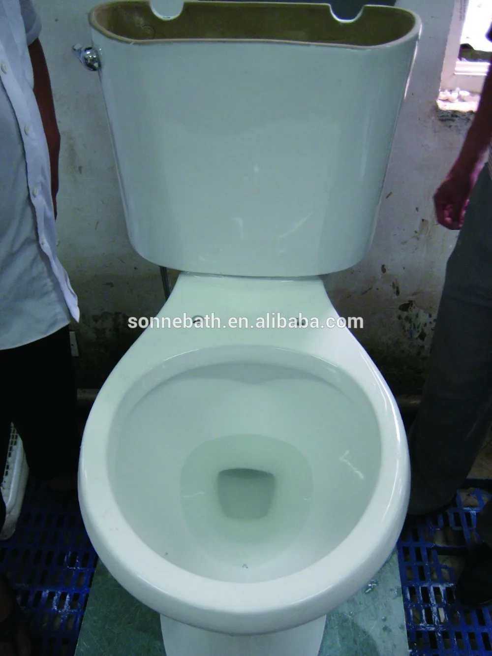 Onepcs Toilet,White And Black Color Toilet,White And Black Color