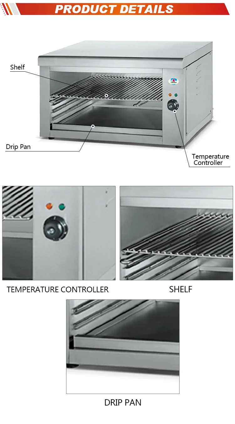 Hes938 Electric Salamander Grill Buy Electric