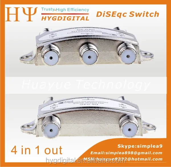 Switch DiSEqC 2.0 4x1 SatIntegral T-40 - Per Antenna Parabolica, 4 Ingressi LNB, Copertura Anti-intemperie - Foto 14