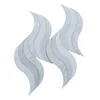 Popular selling polished marble and shell mosaics tile
