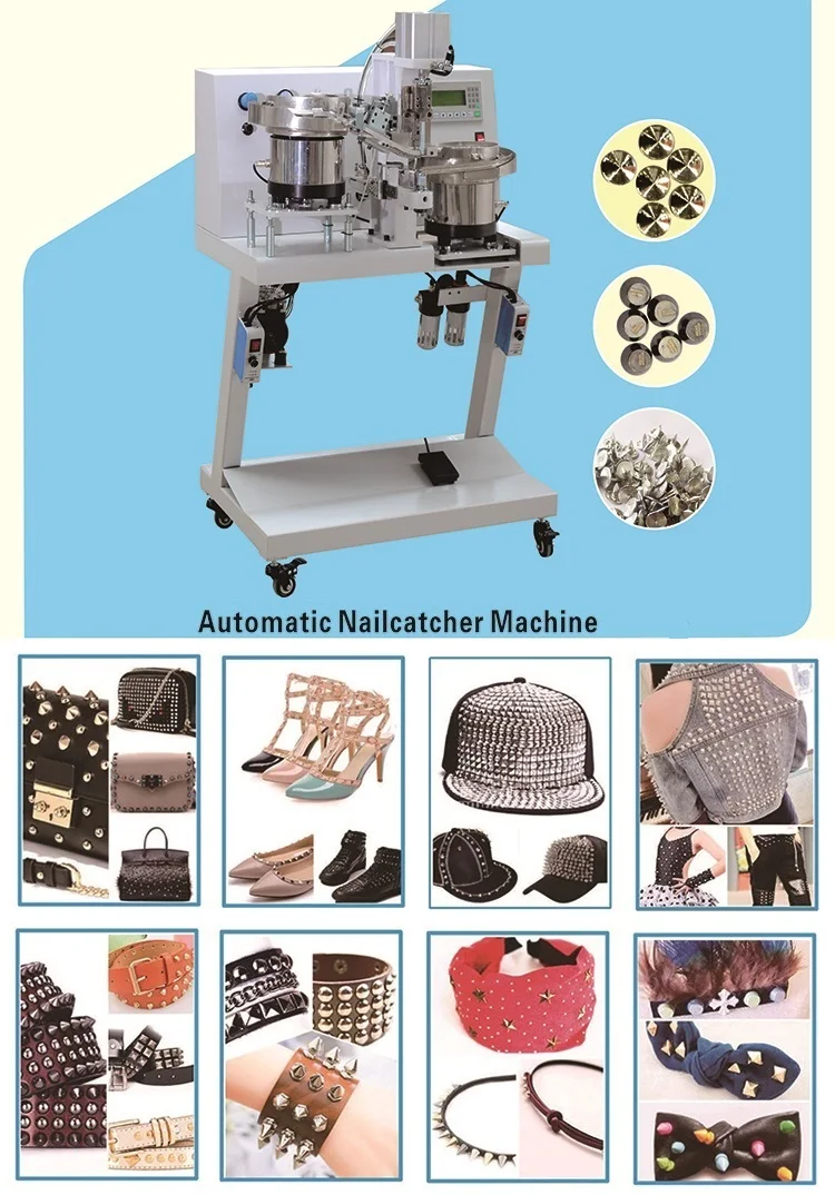 Automatic Nail Riveting Embroidery Pearl Drilling Machine