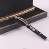 High quality gift pens with box metal roller ballpoint promotional pens import office school christmas gift calligraphy set