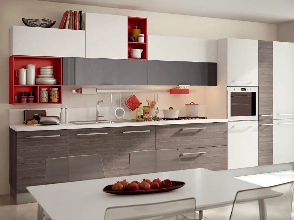 Best modern black kitchen cabinets Suppliers