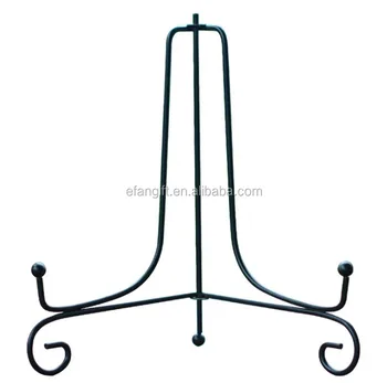 Wrought Iron Easel Stand Bowl Easels Plate Wrought Iron Easel Stand