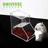 UNIVERSE clear plexiglass acrylic window bird perch feeder insect storage acrylic hamster display box