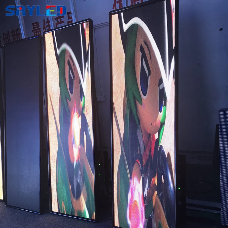 New HD P3 Led poster Advertising Screen Led Mirror Screen