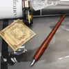 Wholesale-Top Quality Rose Wood Calligraphy dip Pen