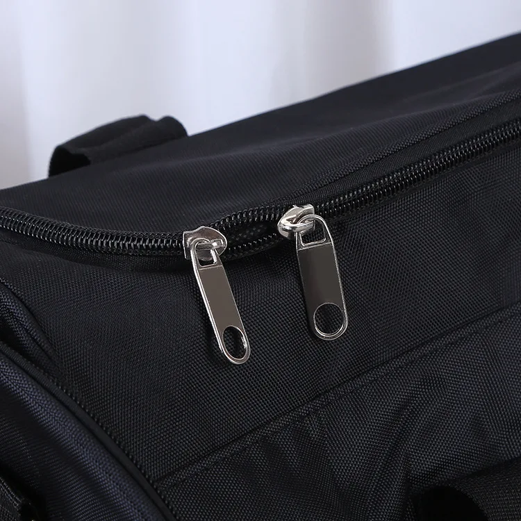 Custom Large Cylinder Shoulder Tote Durable Oxford Foldable Travel