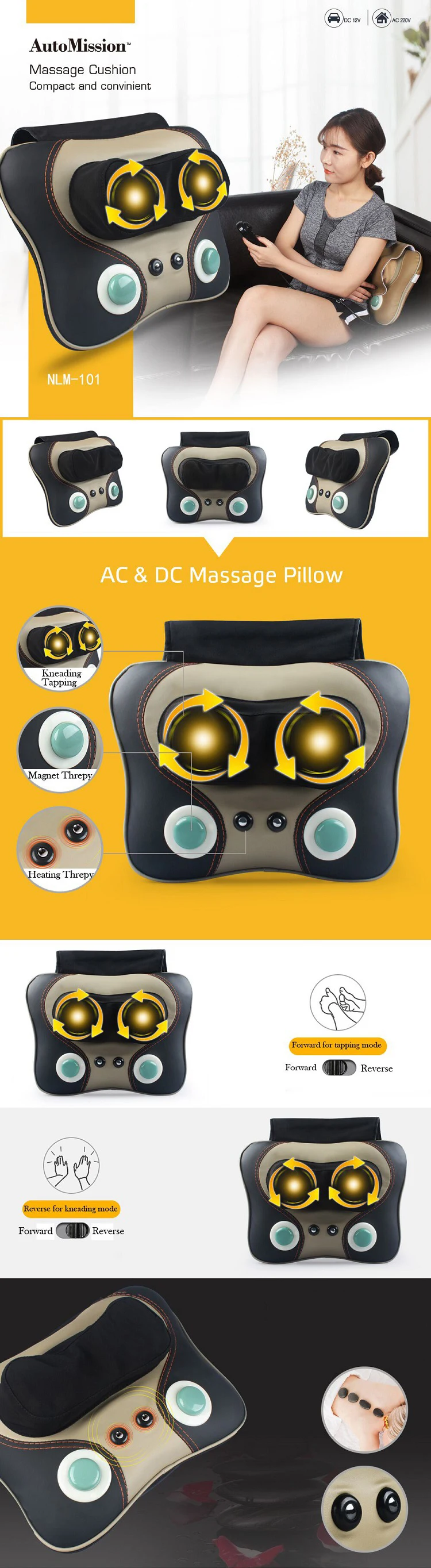 3d Soft Mesh Lumbar Back Massager Neck Pillow Massage As Seen On Tv Buy Lumbar Support Massage