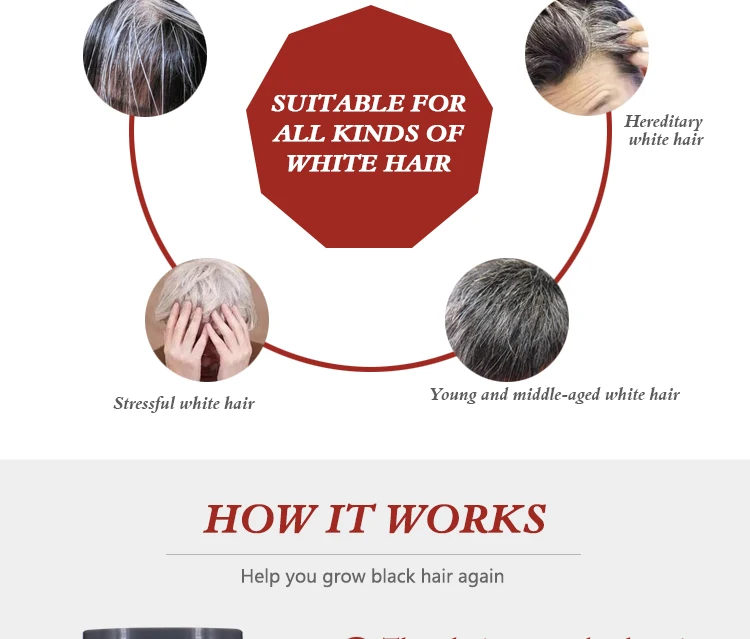 Cure White Hair Mist Spray Anti Hair Grey Serum Help Grow Black Hair - Buy  Cure White Hair Mist Spray,Anti Hair Grey Essence,Help Grow Black Hair  Spray Product on 