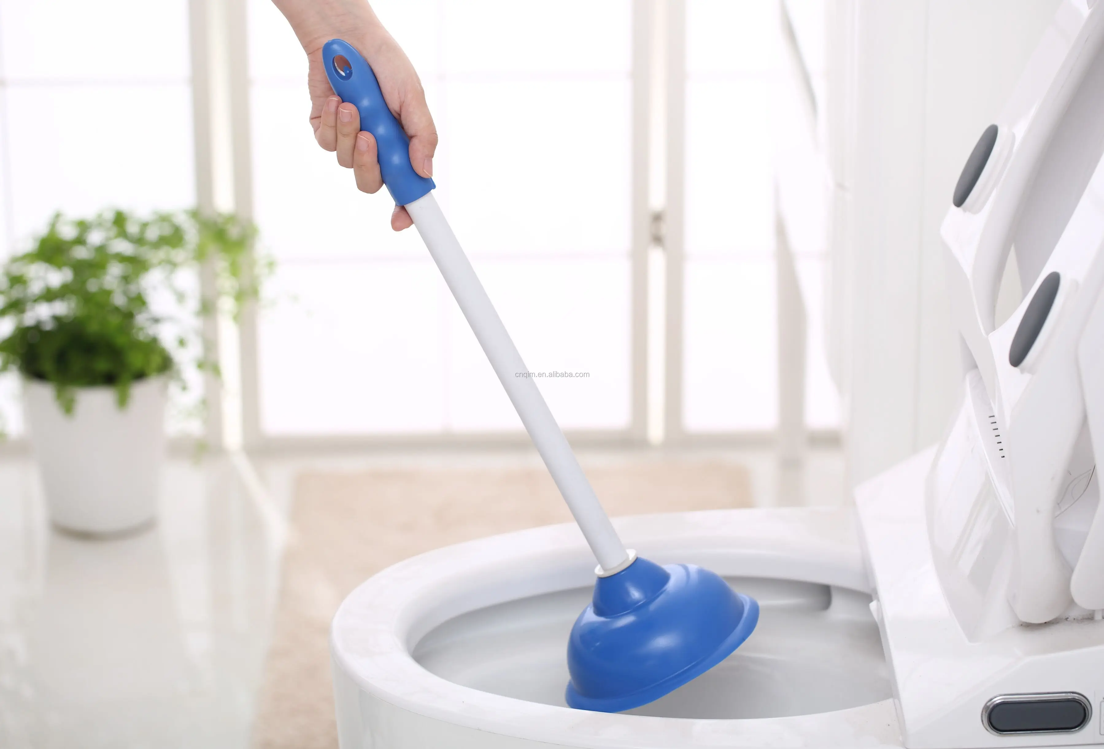 Qiming Hot Sale Good Quality Toilet Plunger Cheap Toilet Plunger Rubber