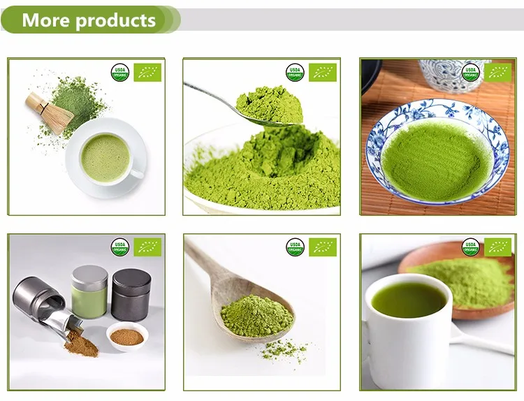 Free Sample Green Tea Powder Best Organic Matcha