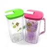 Seal Space Saving Compact Tea Lemonade Milk Sangria Juice Water Pitcher With Lid