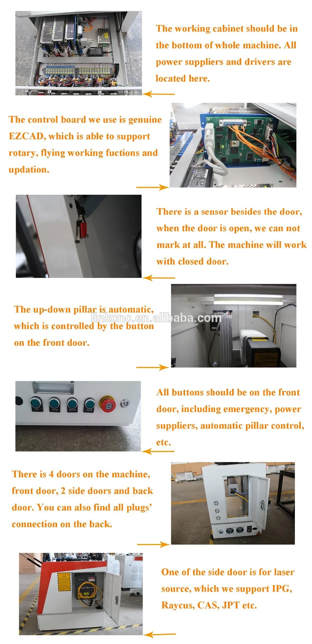 Best quality Economic 20W Portable fiber laser marking machine for metal