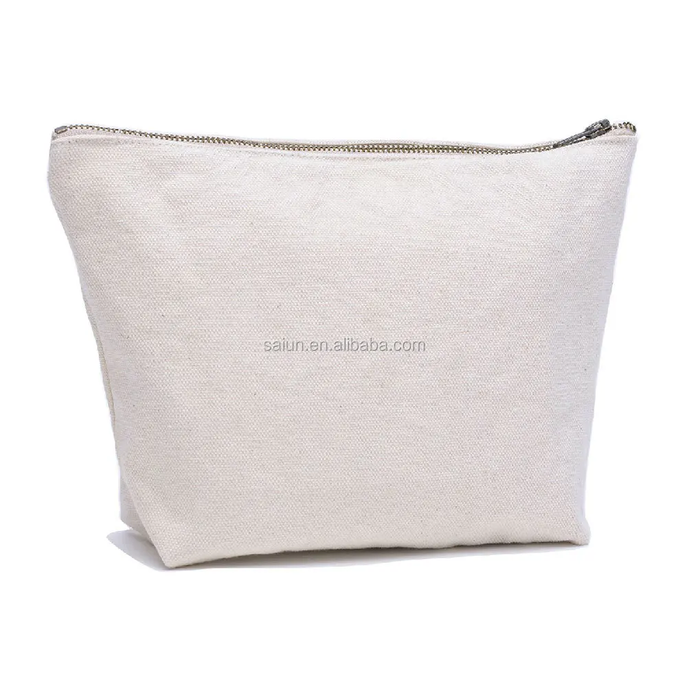 Blank Canvas Cosmetic Bag White Toiletry Zipper Blank Canvas Cosmetic Bag White Toiletry Zipper Pouch Bags Product On