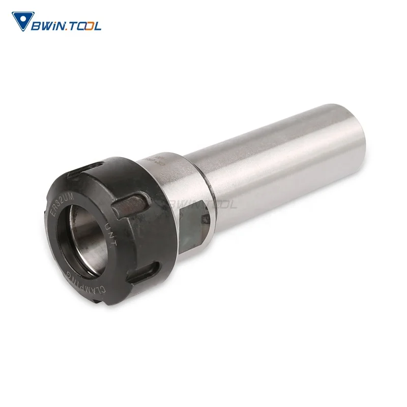 C32-ER32-100L Alloy Steel Collet Straight Shank Chuck Holder Face Arbor Adapter Milling Extension Rod for CNC Lathe Mill Carving Machine 