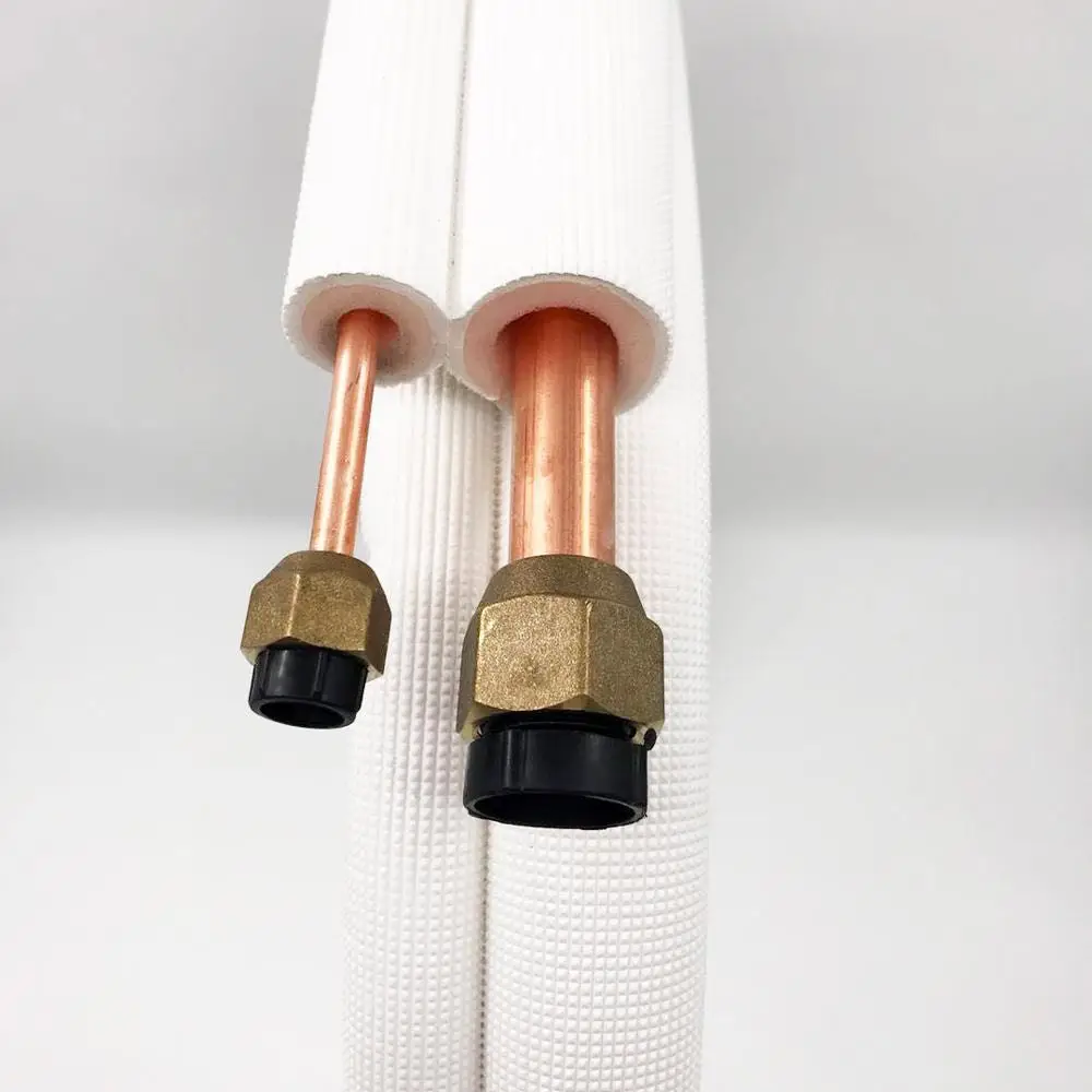Insulation Refrigeration Air Conditioner Copper Pipe Pvc Coated Coils