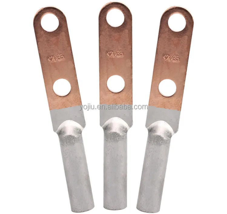 Dtld Series Copper And Aluminium Lug With Two Holes/bimetal Cable Lugs