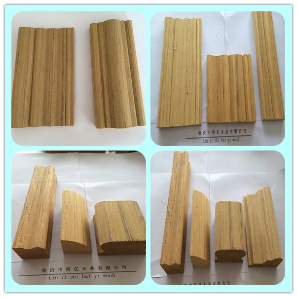 cambered shape wood decorative ceiling/crown moulding for interior decorative
