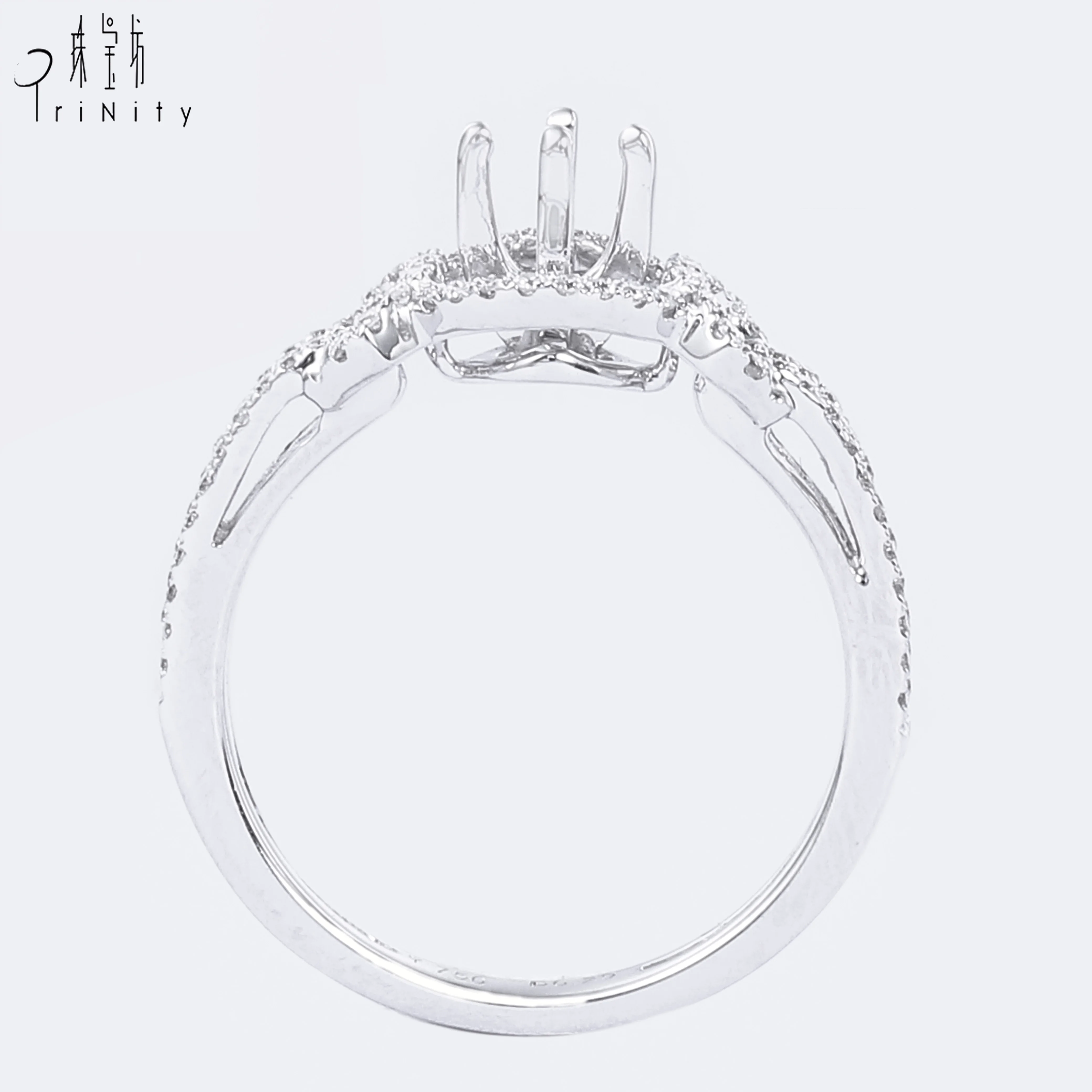 Wholesale Supplier Bridal Jewelry New Product Ring Setting Without