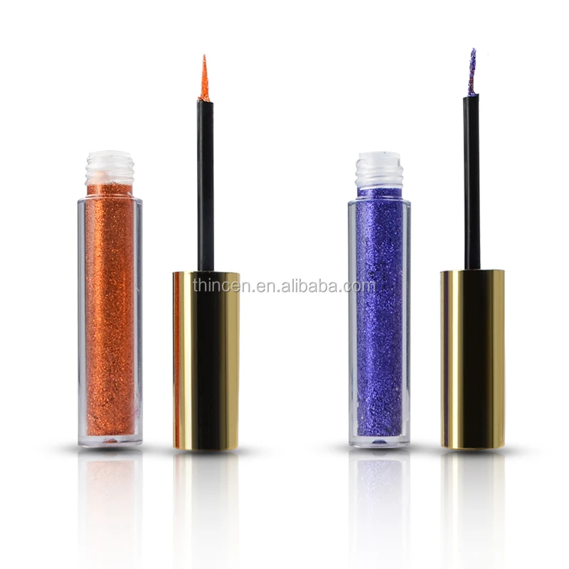 Hot Sale Makeup 12 Color Waterproof Liquid Glitter Eyeliner Create Your Own Logo