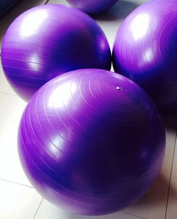 Wholesale Fitness Exercise Ball With Handle For Sale Eco-friendly Non ...
