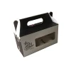 New custom fashion widely used cardboard full printing folded cupcake cake box,takeout food box with dividers