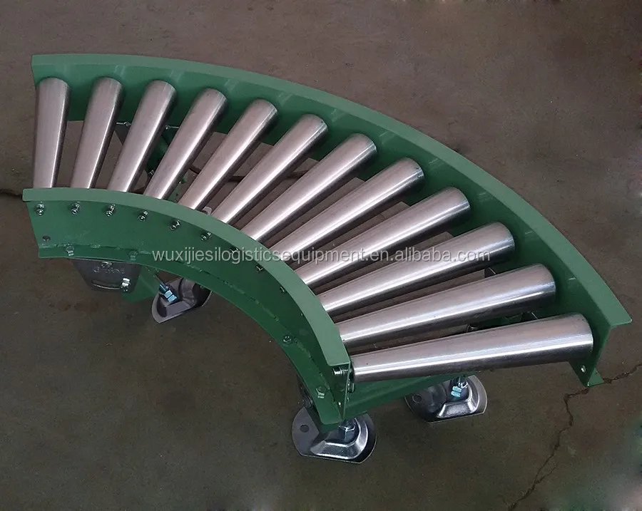 Curved Roller Conveyor,Taper Roller Conveyor Buy 90 Degree 180 Degree