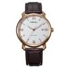 TOPHILL Best Rose Gold Automatic Movement Minimalist Couple Watch