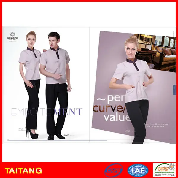 2018 Design De Mode Hôtel Serveuse Sexy Robes Uniformes Restaurant