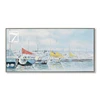 Wall art home decor Newest Handmade Ship Canvas Stretched Oil Painting for Wall Decor