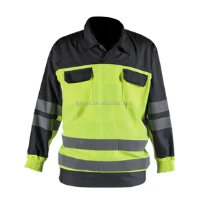 Industrial reflective uniform jacket for work Industrial reflective uniform jacket for work