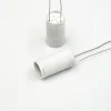 Electric alumina ceramic heating elements for dry herb vaporizers