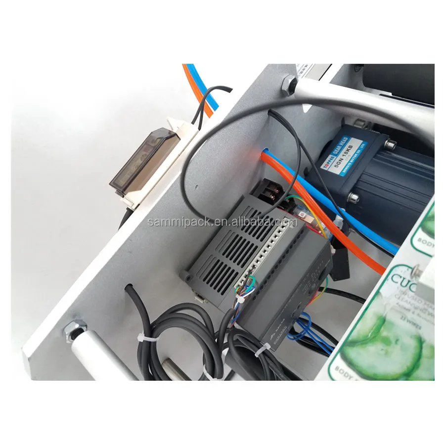 LT-80D Pneumatic Round Bottle Labeling Machine with 220V/110V Power 25-50 Pieces/Min for 15-120 mm Diameter Bottles
