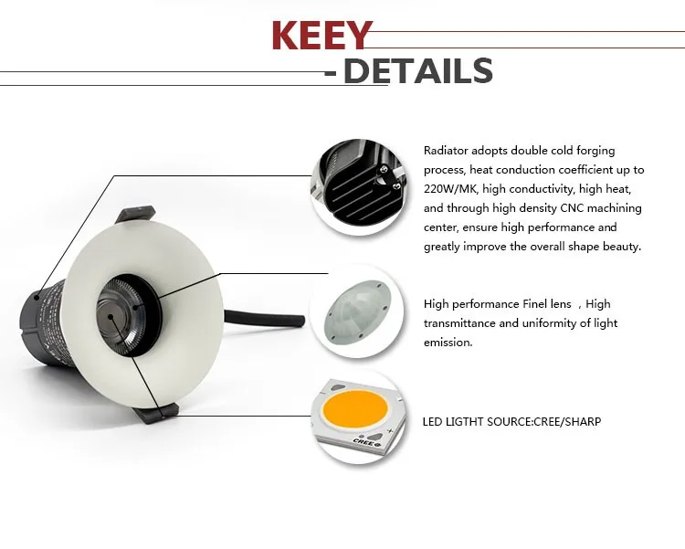 led ceiling spot light