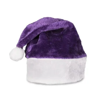 purple santa hats bulk
