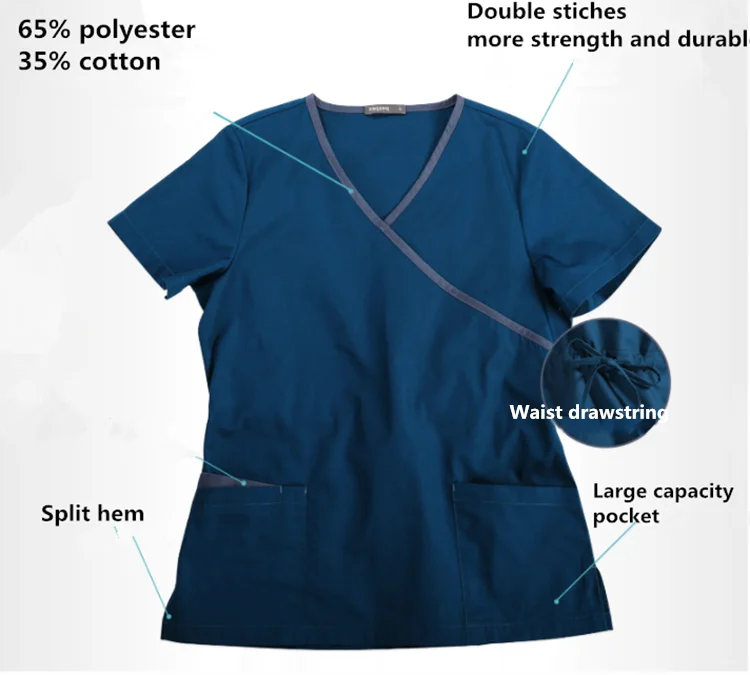 Custom Printed Medical Hospital Uniform Medical Staff Uniforms Nurse