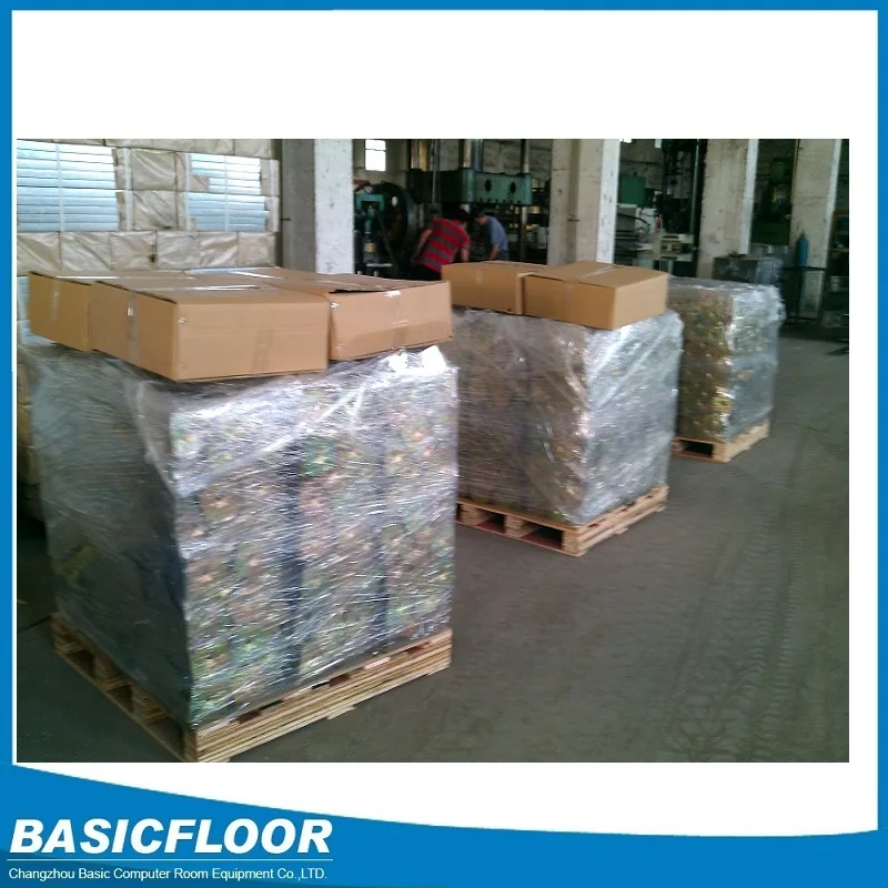 anti-static floor system