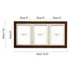 2019 new style modern aging triple photo frames