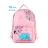 2019 Promotional custom polyester printed kids back pack cheap cartoon school bag sublimation backpack