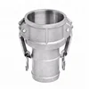 Stainless steel quick coupling pipe joints connectors camlock plug