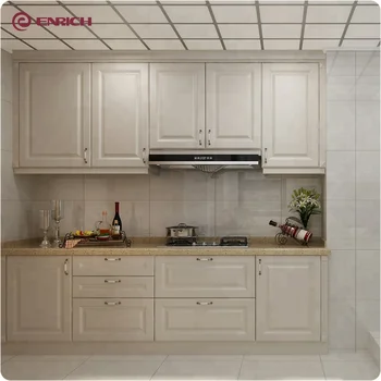 New Model Modular Kitchen Cabinet Set Laminate Plywood Lacquer