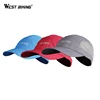WEST BIKING Cycling Cap Anti-UV Large Visor Sun Hat Breathable Outdoor Sports Fishing Camping Golf Sport Custom Bike Top Cap