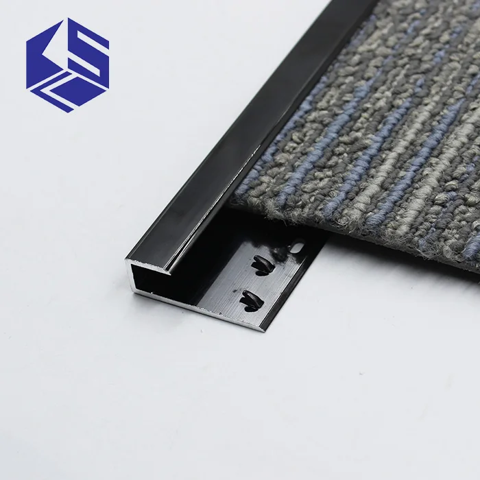 carpet finishing square adhesive edge anodize trim hotel