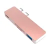 OEM brand type c to usb 3.0 hub memory card reader adapter usb-c charging port with micro card reader