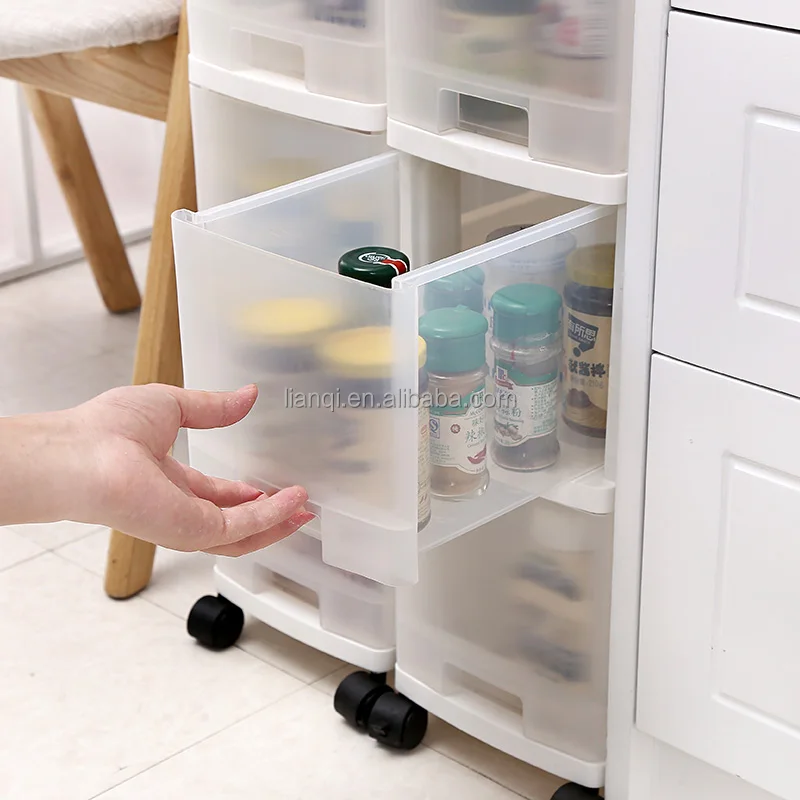 S Type Receive Ark Drawer Living Room Kitchen Plastic Living Room Kitchen Plastic Drawer