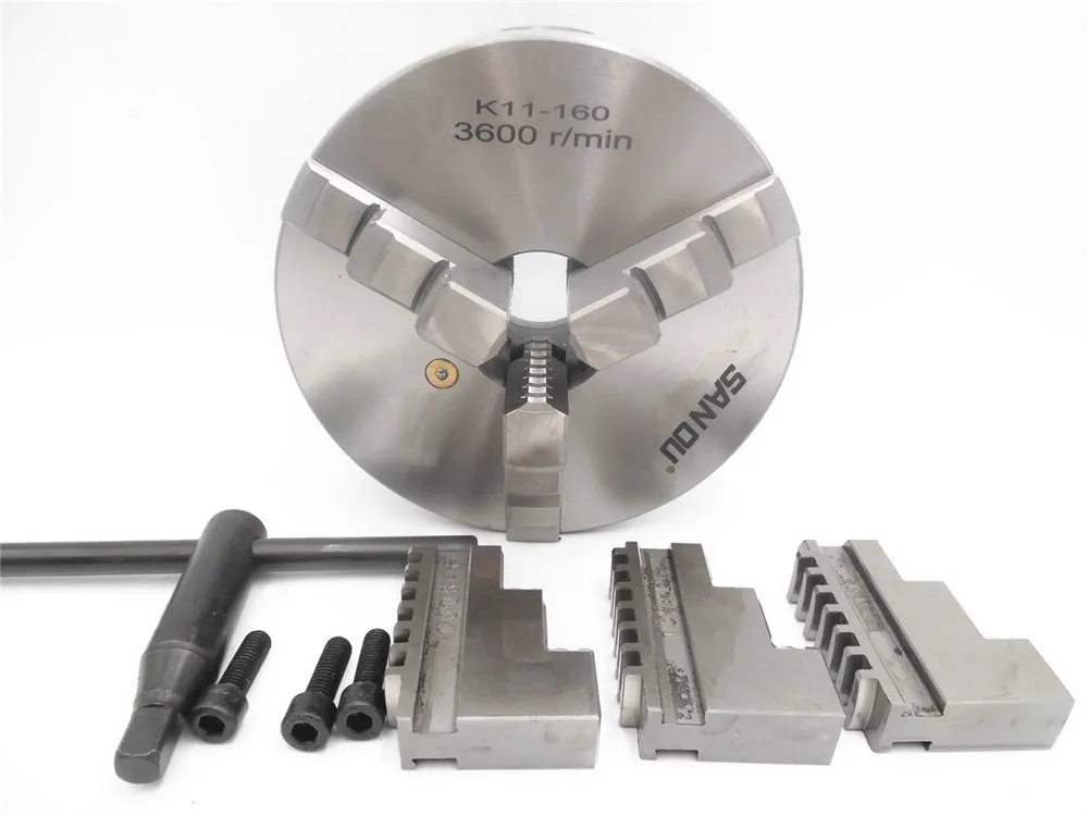 K11160 160mm Cnc Drill Chuck M8 Self Centering Lathe Chuck 3 Jaws Buy Lathe Chuck 3 Jaws